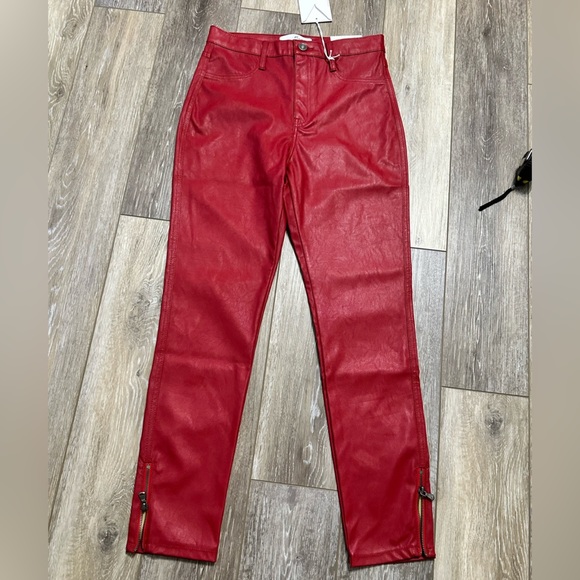 🛍️ Kansan highraise faux leather pants new with tags. - Picture 3 of 8